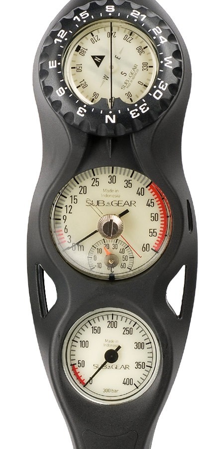 Тройная консоль Scubapro Analog 3 Тройная консоль Scubapro Analog 3