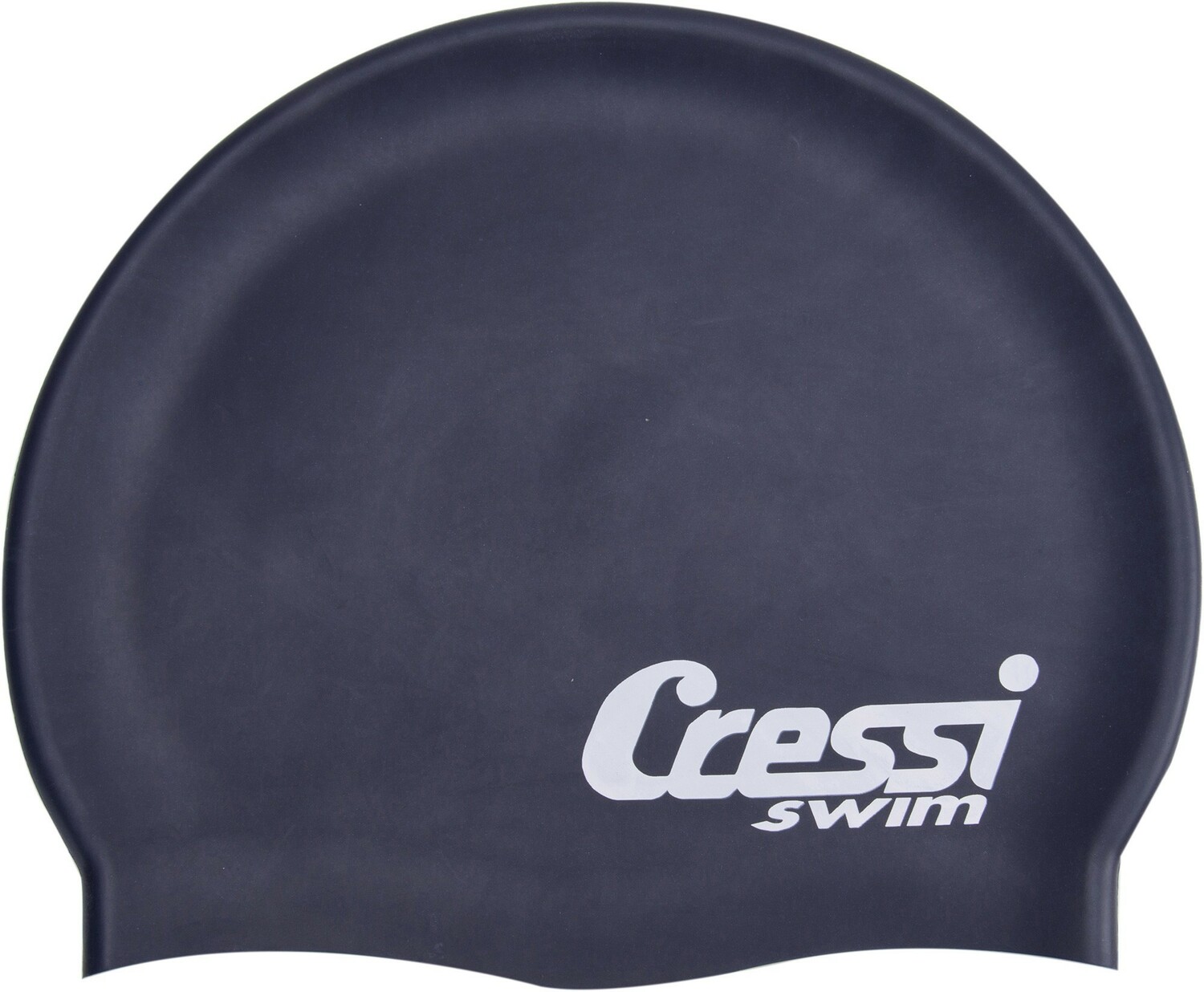 Шапочка для плавания CRESSI SILICONE CAP, черная, для взрослых