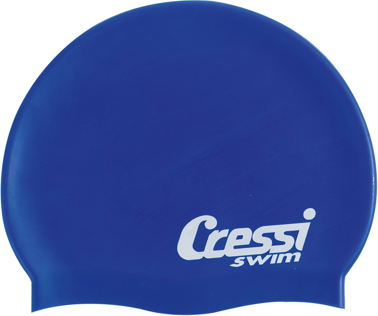 Шапочка для плавания CRESSI SILICONE CAP, синяя, для взрослых