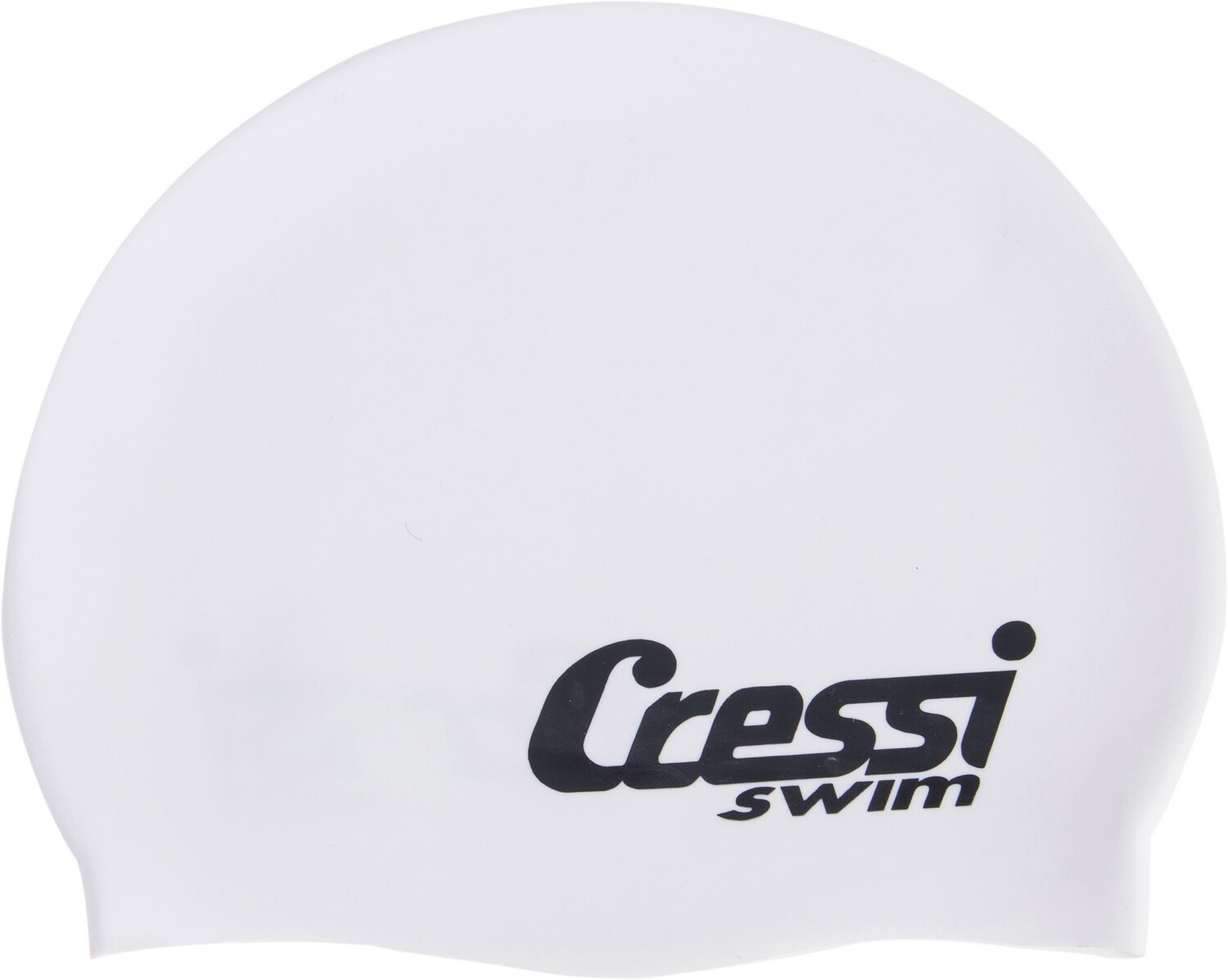 Шапочка для плавания CRESSI SILICONE CAP, детская, белая